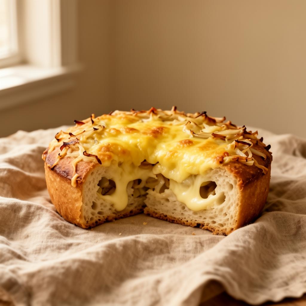 Käse-Zwiebel-Brot