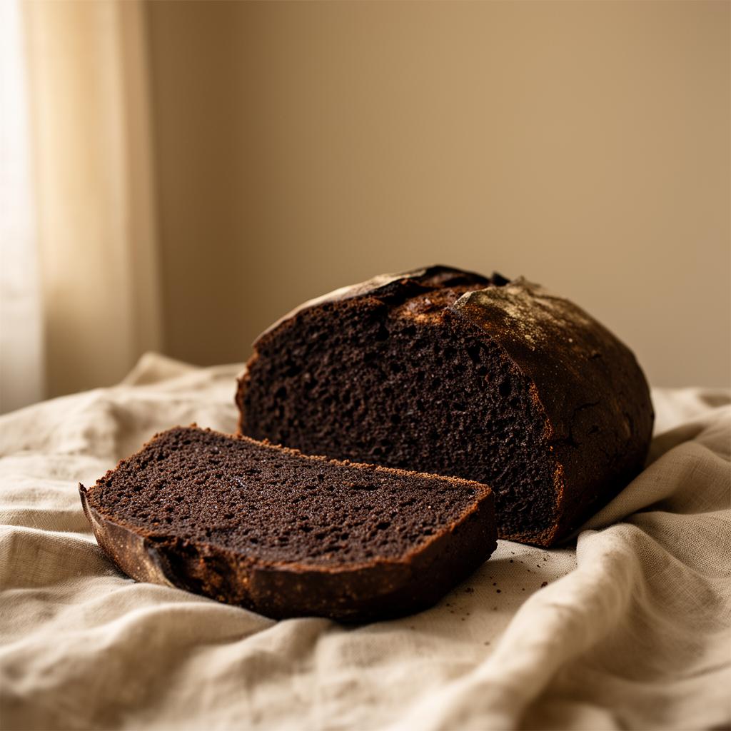Kräftiges Schwarzbrot