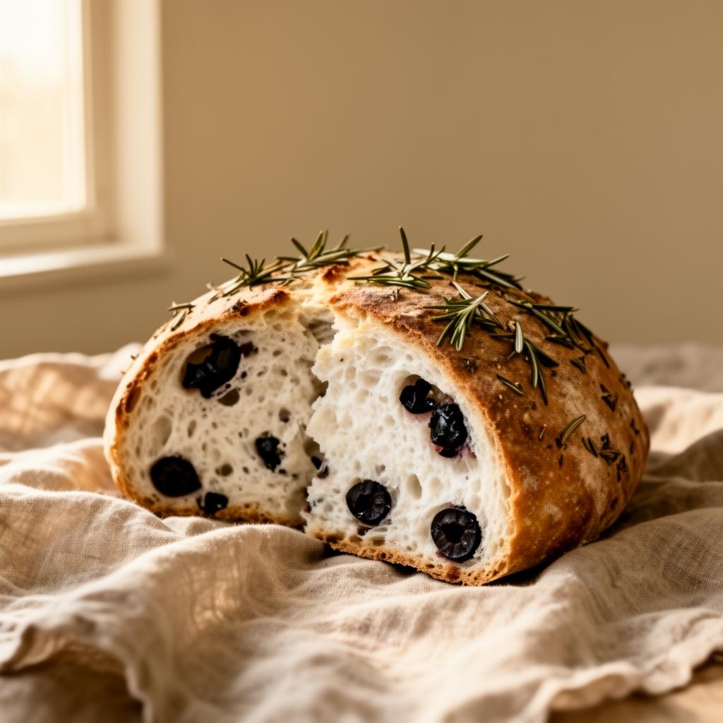 Oliven-Rosmarin-Brot