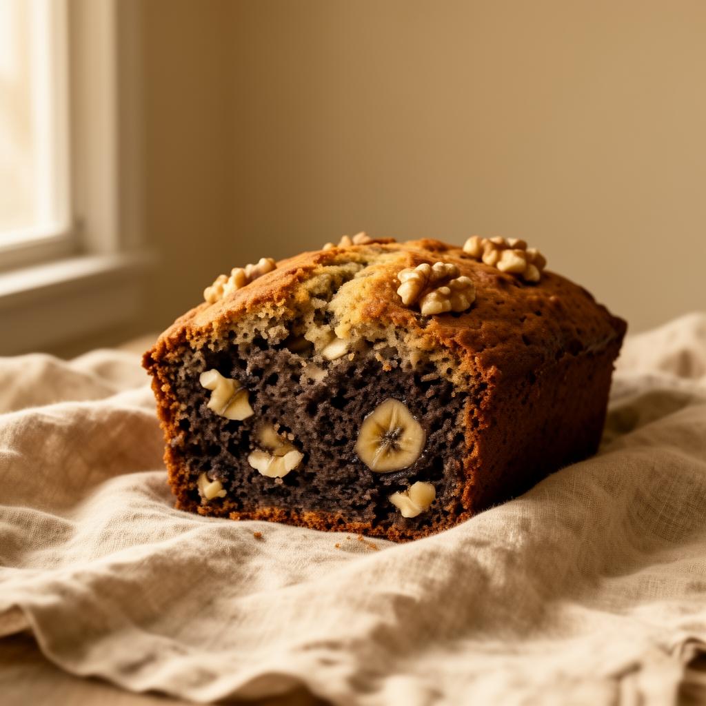 Saftiges Bananenbrot