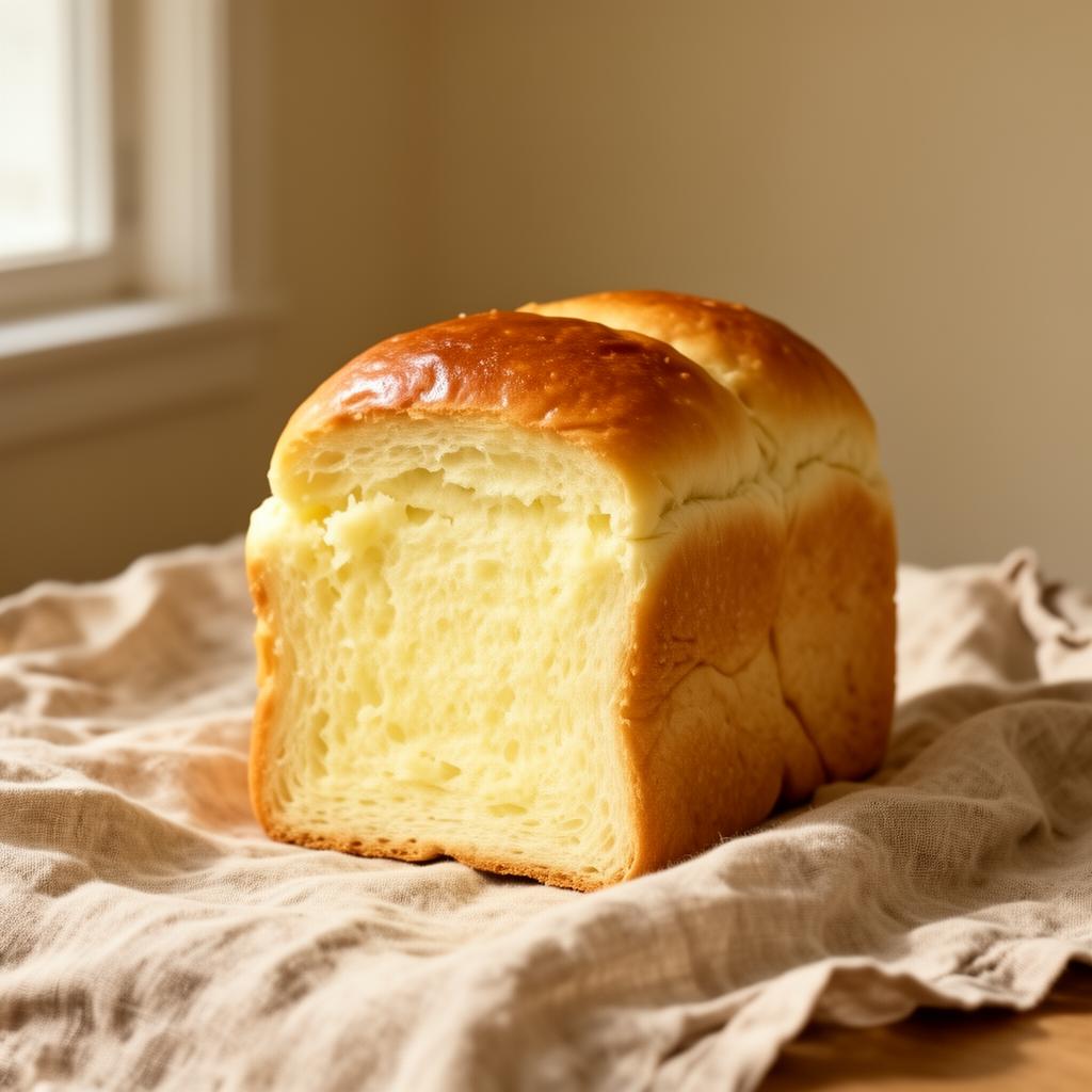 Saftiges Milchbrot
